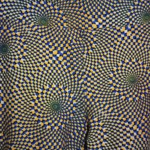 LuLaRoe leggings optical illusion leggings